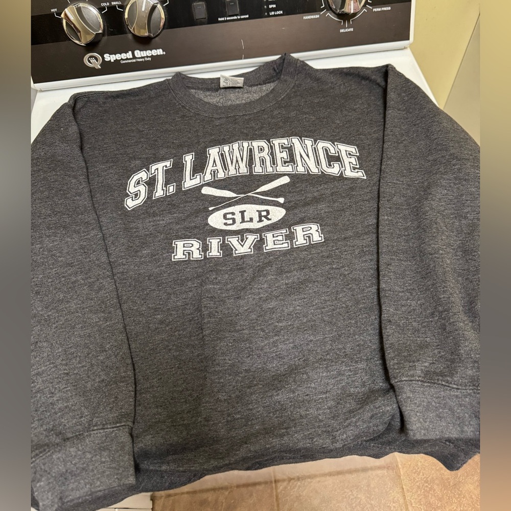 St. Lawrence River Gray Sweater